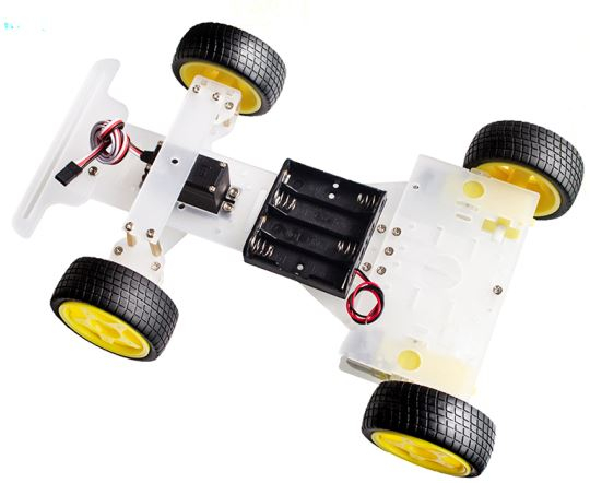 شاصي سيارة بلاستك مع توجيه سيرفو image