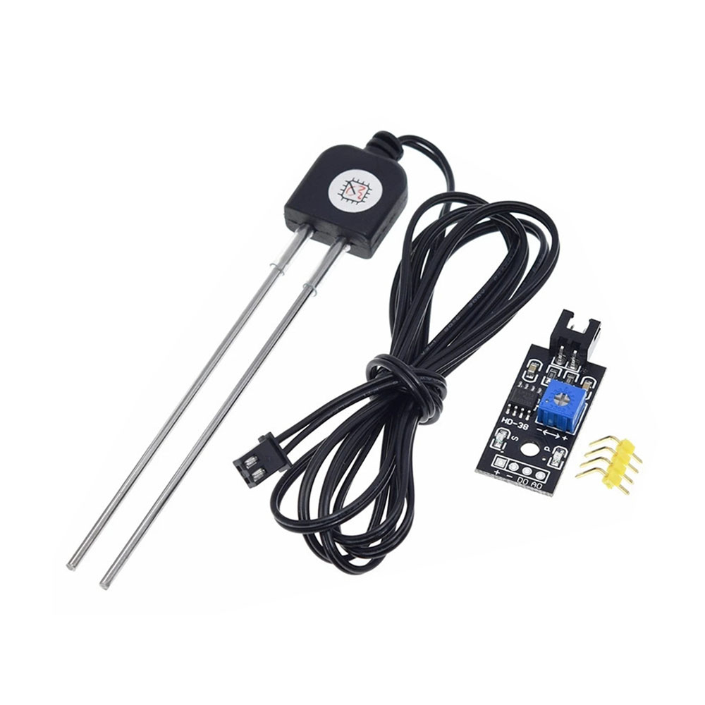 متحسس رطوبة التربة مع بروب معدني وسلك بطول 1.3 متر image