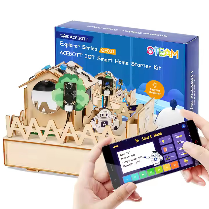 كت البيت الذكي تعليمي مبني على متحكم اي اس بي 32 من شركة ايسبوت image