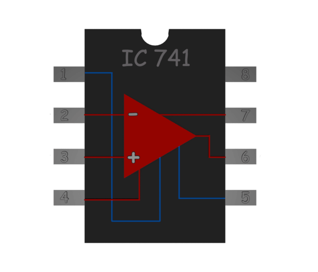 Amplifiers IC icon