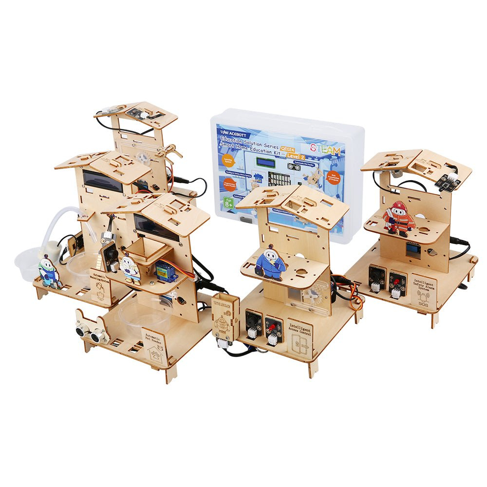 كت تعليمي البيت الذكي المستوى الاول من شركة ايس بوت يحوي على 5 تجارب image