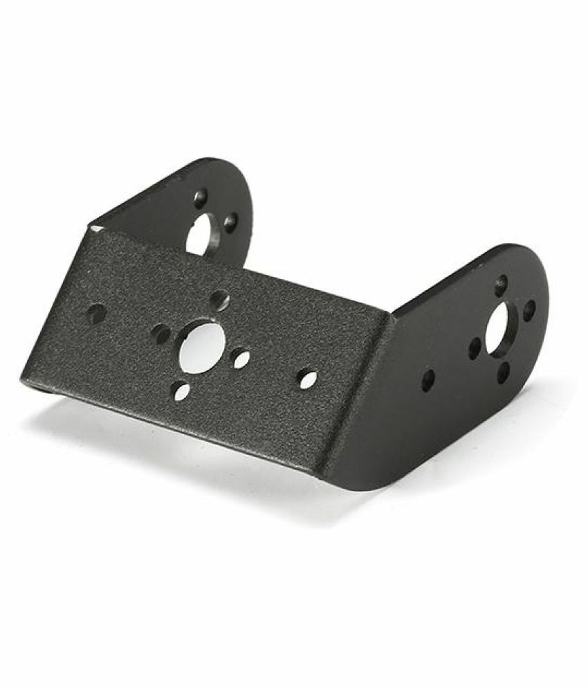 براكيت المنيوم شكل يوم مائل اللون الاسود image