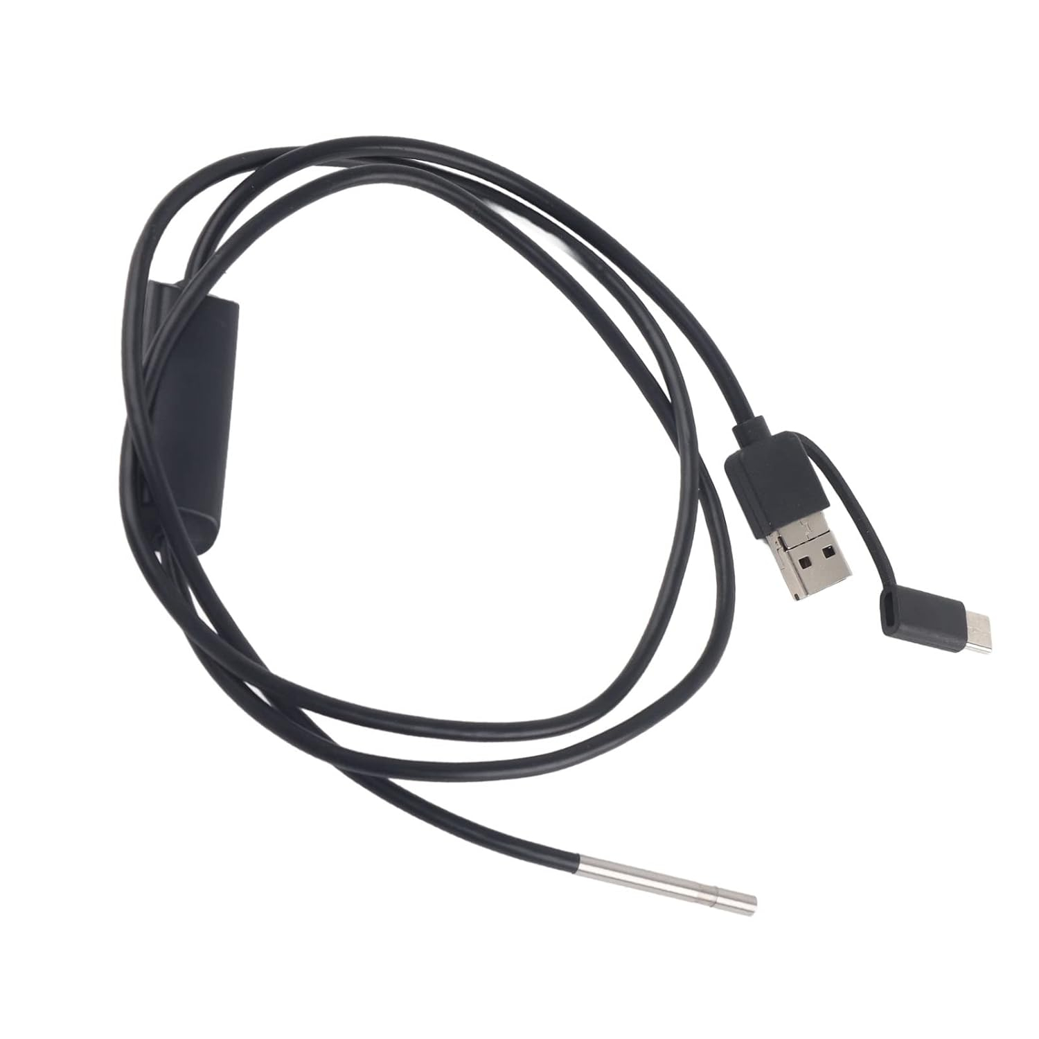 كاميرا ايندوسكوب 3.9 ملم مع سلك بطول 1 متر وسلك شبه صلب image