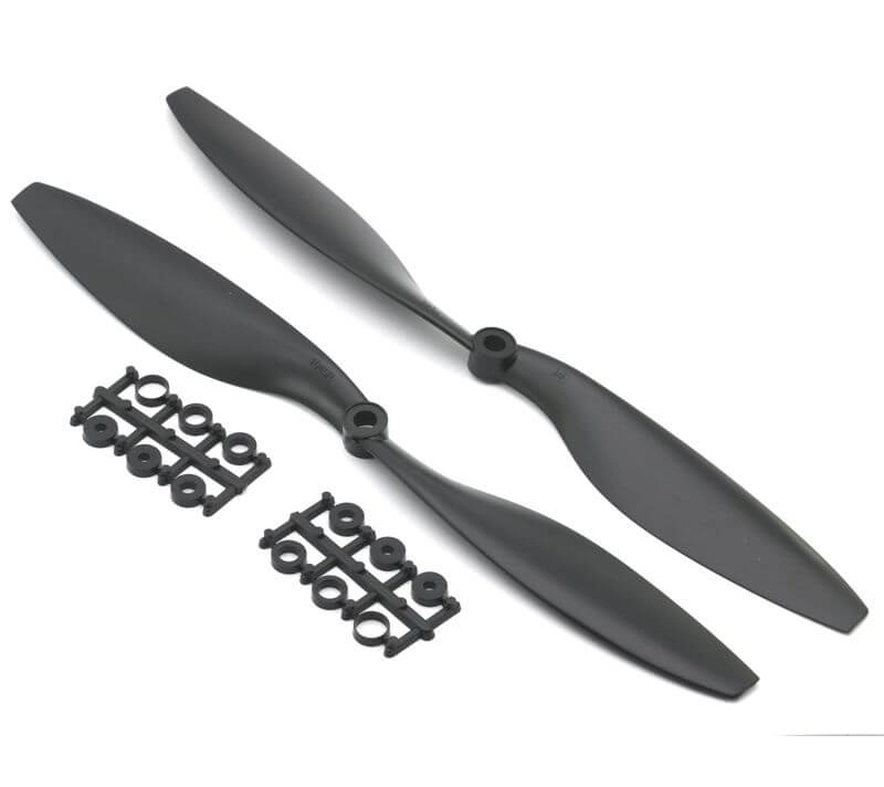 زوج مراوح بلاستك حجم 10 انج  image