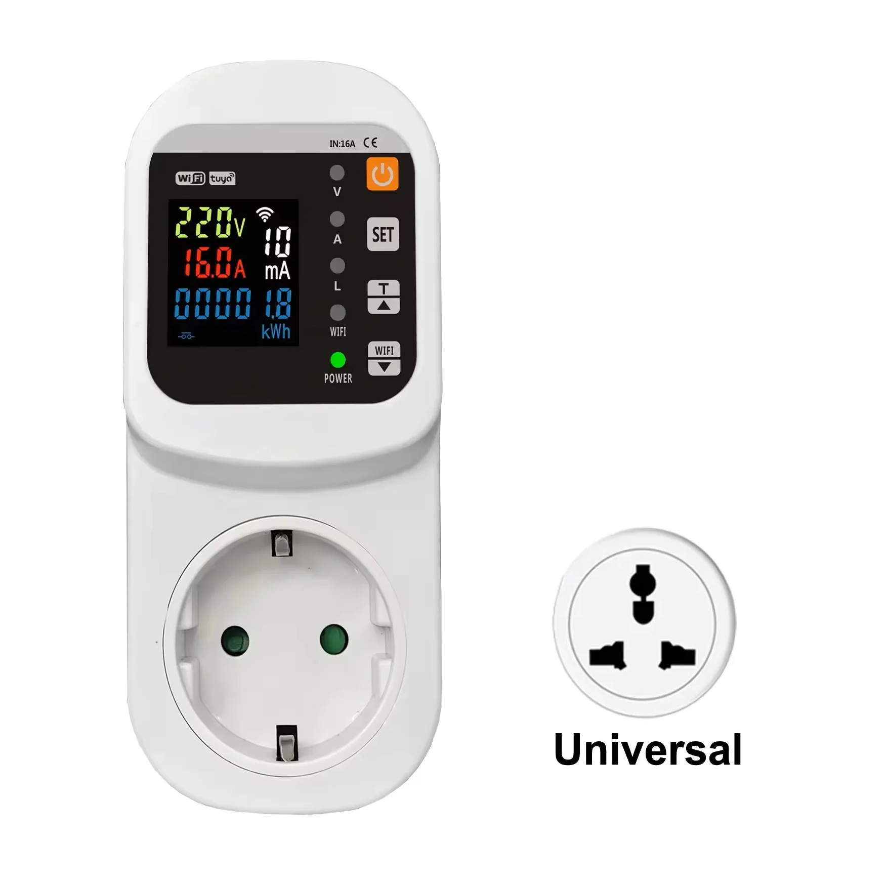 جهاز حماية مع خاصية الاتصال بالواي فاي وتحديد الفولتيات والتيار image