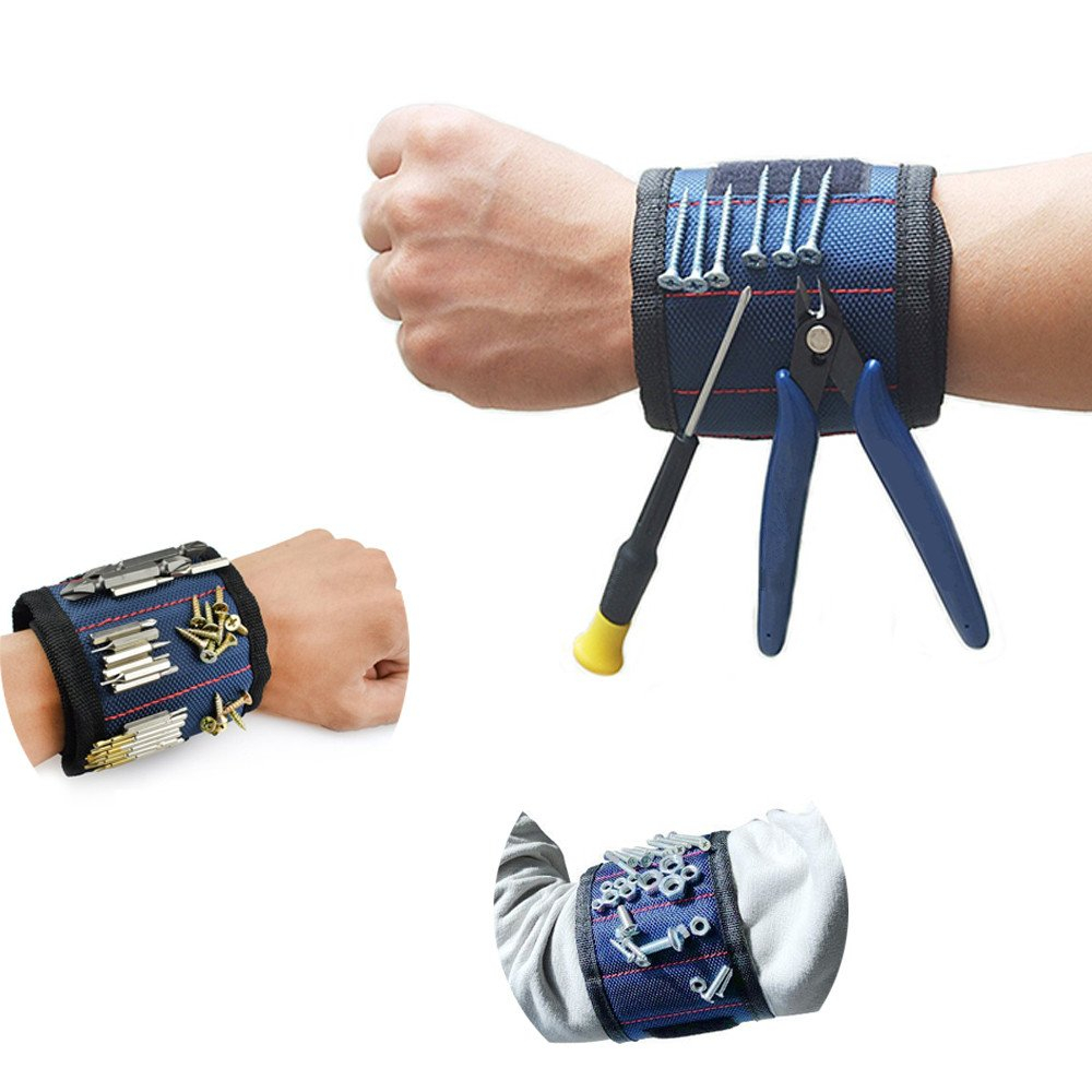 سوار مغناطيسي لحمل الأدوات والبراغي والمسامير image