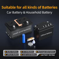 جهاز لفحص الانواع المختلفة من البطاريات من المقاومة الداخلية والفولتية image