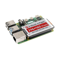 شاشة من النوع الورقي على شكل هات للرازبيري باي مع منفذ اس بي اي للتحكم بها image