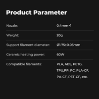 كتلة تسخين سيراميكية كي 1 سي من كرياليتي image