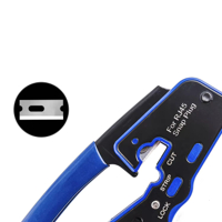 كابسة فيش ار جي 45 مع قص السلك الزائد image