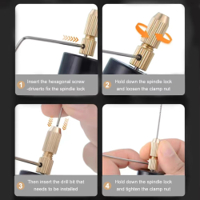 دريل صغير محمول يعمل على منفذ اليو اس بي للثقب image