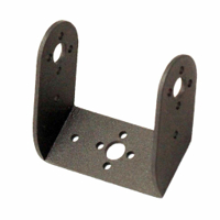 براكيت المنيوم شكل يوم مائل اللون الاسود image