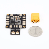 بورد لتوزيع القدرة من مصدر بطارية ليثيوم بوليمر وفولتيات وتجهيز الفولتيات 5 و 12 فولت مع منفذ اكس تي 60 للربط بالبطارية مباشرة image