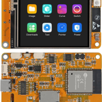 بورد تطويري من شركة اي اس بي 32 مع شاشة لمس حجم 2.4 انج image