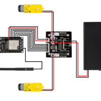 كت روبوت سيارة مع متحكم اي اس بي 32 وكاميرا image