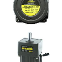 محرك ماطور اي سي حثي مع متحكم سرعة 25 واط image