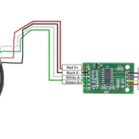 متحسس وزن لود سي على شكل حرف اس يتحمل 100 كيلو image