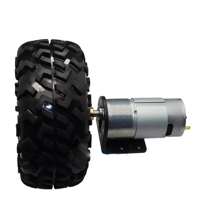 كت ماطور كبير 12 فولت 88 دورة بالدقيقة مع ويل كبير بحجم 130 ملم image