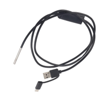 كاميرا ايندوسكوب 3.9 ملم مع سلك بطول 1 متر وسلك شبه صلب image