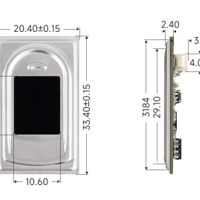 بصمة بشكل مستطيل سعوية يمكن ربطها مع الاردوينو والمتحكمات الاخرى image