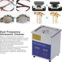 جهاز التنظيف بالالتراسونك حجم 2 لتر بتردد 40 كيلوهرتز image