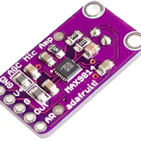 مايكروفون عالي الدقة مع مكبر اشارة دقيق image