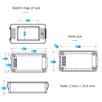 شاشة قياس وعرض تفاصيل الاستهلاك لحمل تيار متناوب image