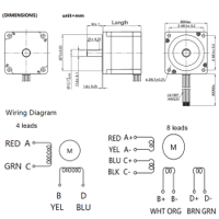 ماطور ستيبر حجم نيما 34 بعزم 4.5 نيوتن.متر image