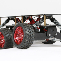 كت شاطي روبوت سيارة المنيوم سداسية الدفع image