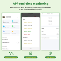 جهاز التحكم الذكي لصمام المياه مزود بمصدر طاقة شمسي وبطارية قابلة للشحن image