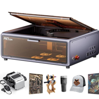 ماكنة ليزر للنقش والقطع موديل اي 1 من شركة كريالتي بقدرة 10 واط image