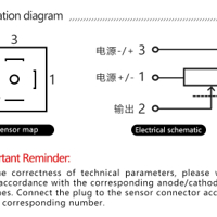 حساس كي تي سي 100 عالي الدقة يقيس الازاحة بين 0-100 ملم بعمر image