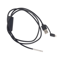 كاميرا ايندوسكوب 3.9 ملم مع سلك بطول 1 متر وسلك شبه صلب image