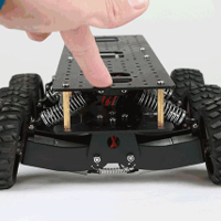 كت شاطي روبوت سيارة المنيوم سداسية الدفع image