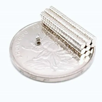 مغناطيس نيودميوم حجن 2ملم في 1ملم image