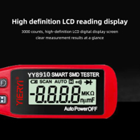 جهاز فحص العناصر الالكترونية السطحية مع خاصية قياسات الفولتية لها image