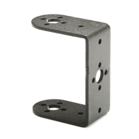 براكيت المنيوم شكل حرف يوم بطول قصير يستخدم في التعامل مع السيرفوات والروبوتات image