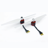 زوج مراوح بلاستك حجم 9 انج قفل ذاتي image