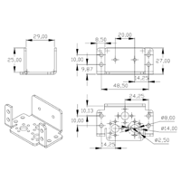 حامل محرك سيرفو متعدد الاستخدامات image