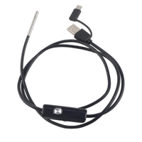 كاميرا ايندوسكوب 3.9 ملم مع سلك بطول 1 متر وسلك شبه صلب image