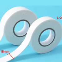 شريط لاصق فوم من الجهتين بابعاد 18مم*2متر image