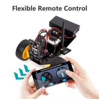 كت روبوت سيارة مع متحكم اي اس بي 32 وكاميرا image