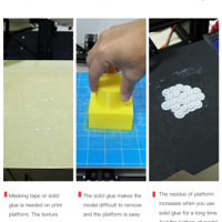 بيد زجاج للطابعات من شركة كريالتي حجم 235*235*4ملم image