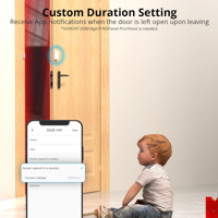 مستشعر فتح وإغلاق الأبواب والنوافذ بتقنية زيغبي من سونوف image