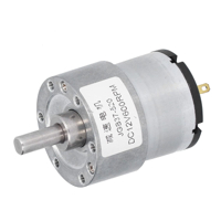 محرك ديسي مع كير بوكس ذو عزم عالي بسرع مختلفة يعمل على 12 فولت image