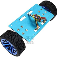 فريم سيارة ثنائة العجلة ألمنيوم ذاتية التوازن مزوّد بمحرك تيار مستمر مع علبة تروس وحساس إنكودر image