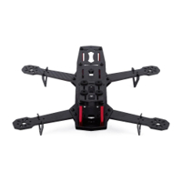 هيكل درون مفايبر كلاس حجم 250mm QAV250 image