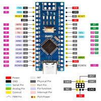 اردوينو نانو تايب سي غير ملحوم image