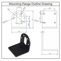 كت ماطور كبير 12 فولت 88 دورة بالدقيقة مع ويل كبير بحجم 130 ملم image
