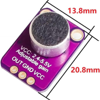 مايكروفون مع مكبر اشارة متغير image